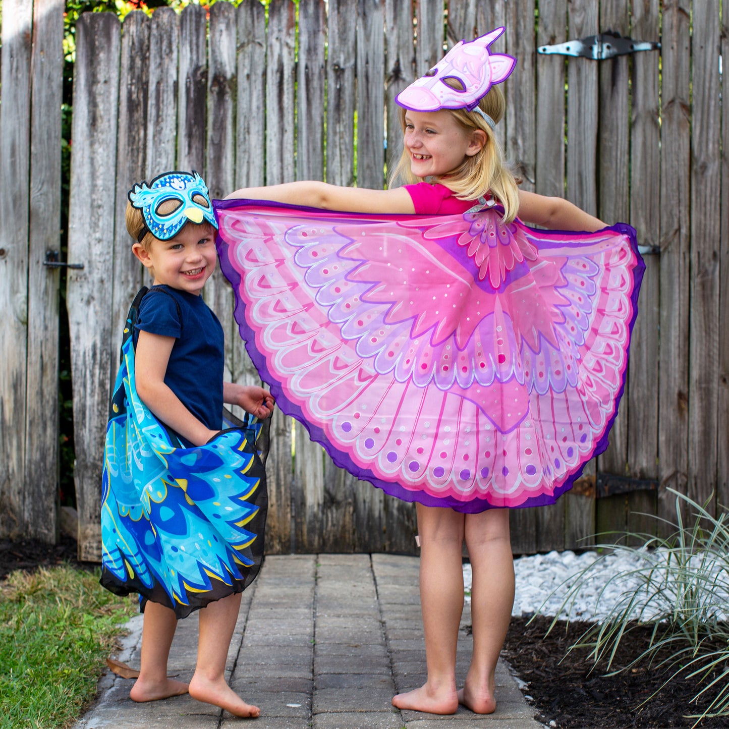 FANTASY CREATURES WINGS + MASK in eco-friendly cotton gift bag