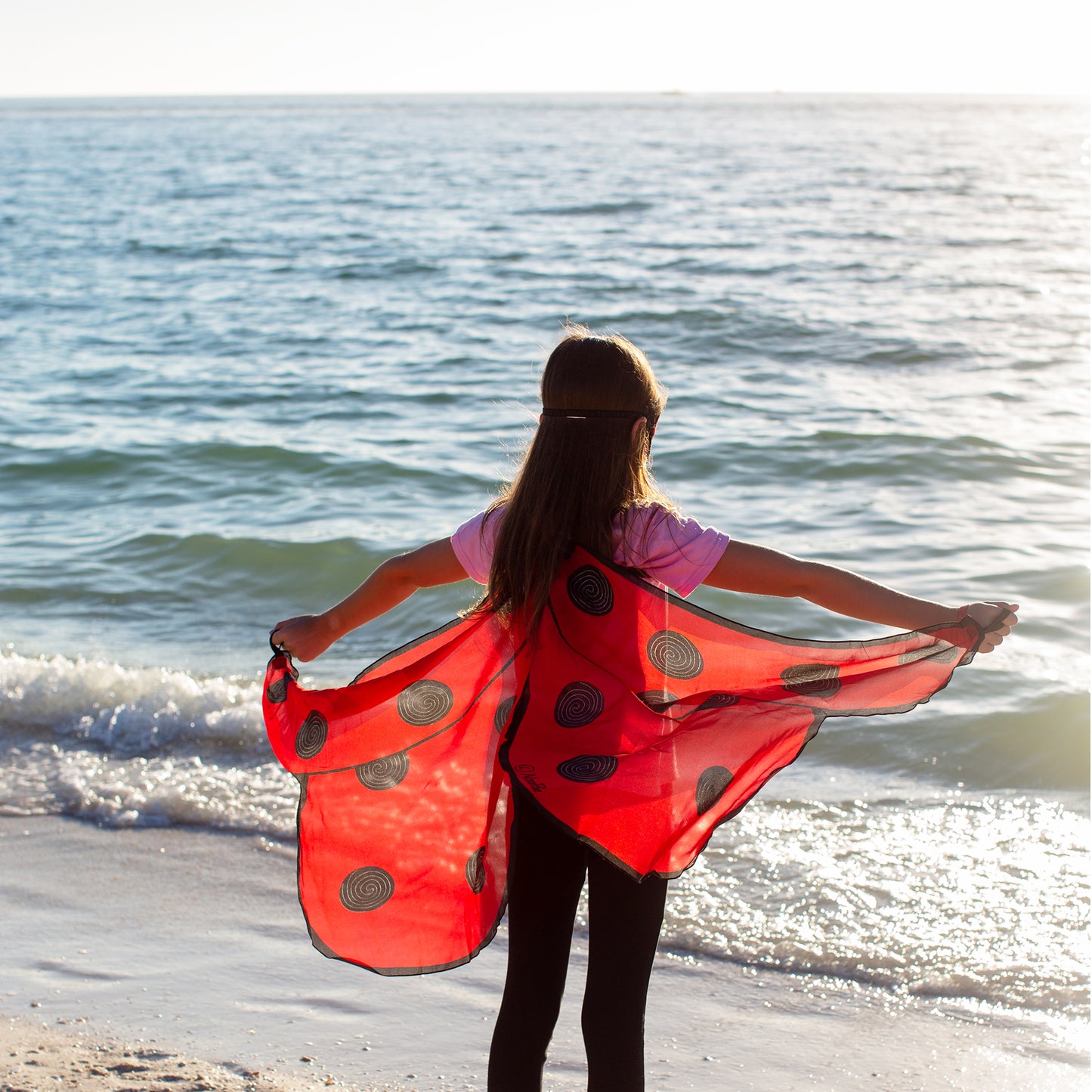 LADYBUG WINGS + MASK in eco-friendly cotton gift bag