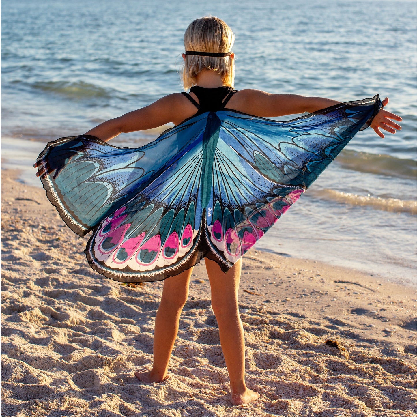 NATURAL BUTTERFLY WINGS + MASK in eco-friendly cotton gift bag