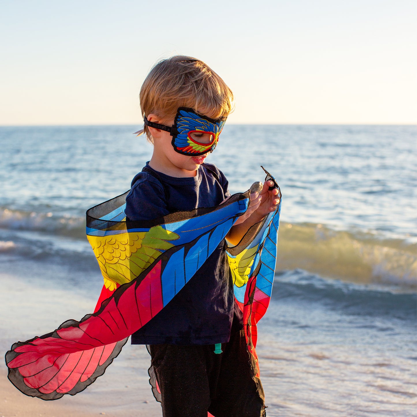 AMERICAN BIRD WINGS + MASK in eco-friendly cotton gift bag
