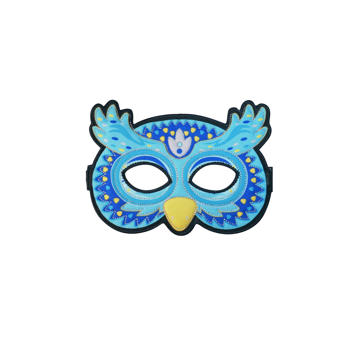 FANCIFUL FABRIC BIRD MASK in eco-friendly cotton gift bag