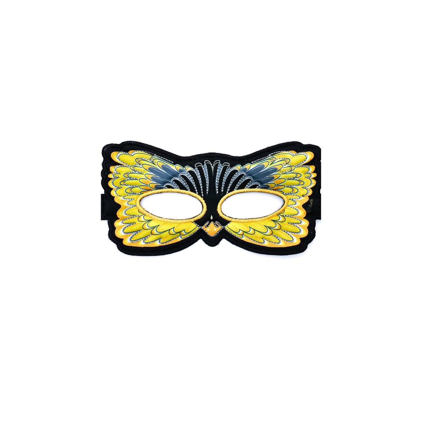 FANCIFUL FABRIC BIRD MASK in eco-friendly cotton gift bag