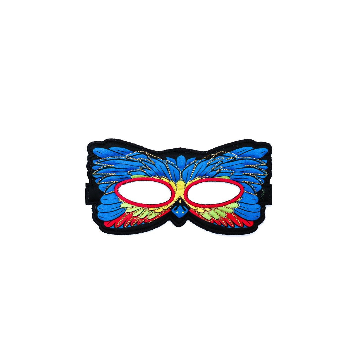 FANCIFUL FABRIC BIRD MASK in eco-friendly cotton gift bag
