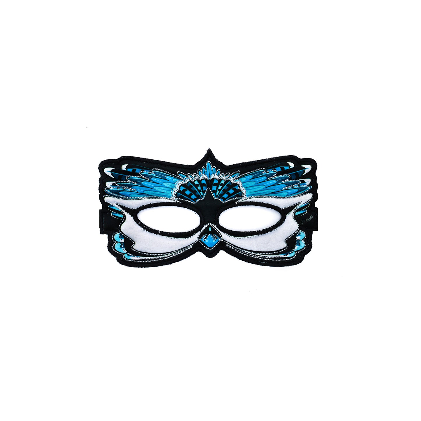 FANCIFUL FABRIC BIRD MASK in eco-friendly cotton gift bag