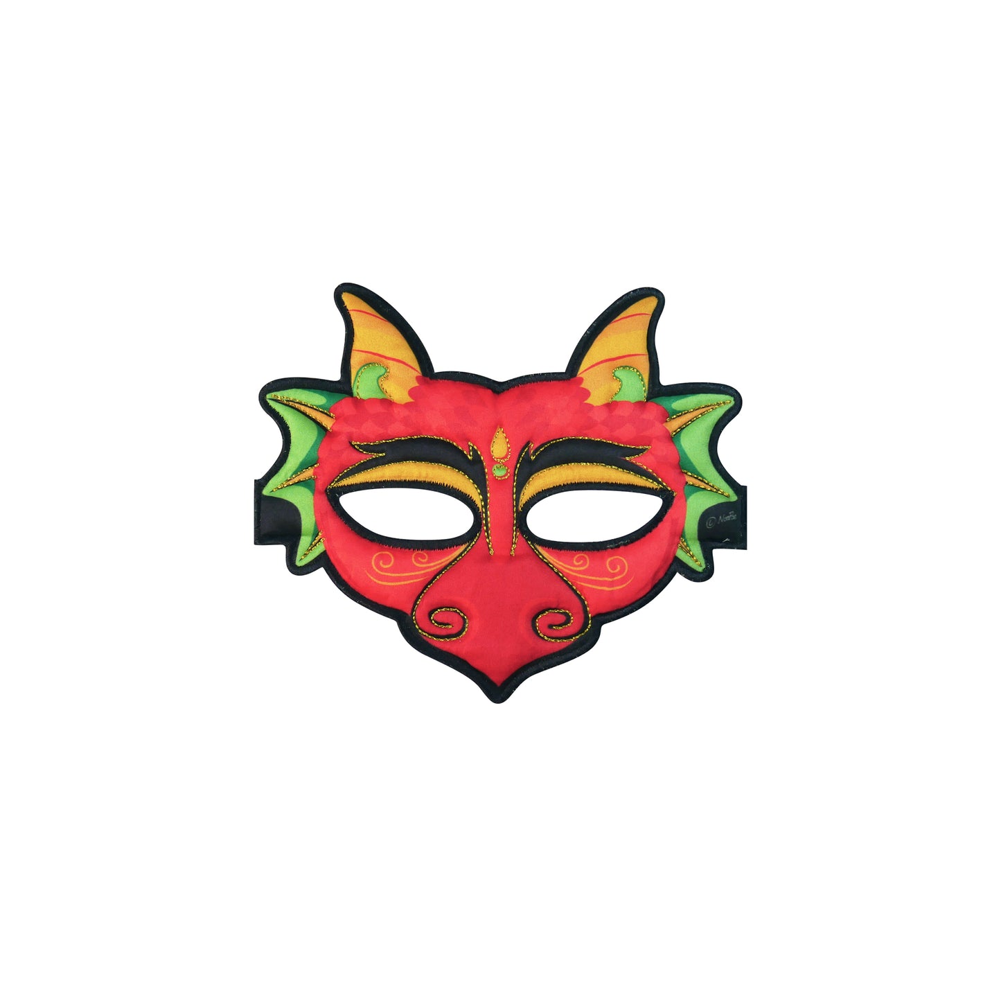 FANCIFUL FABRIC ANIMAL MASK in eco-friendly cotton gift bag