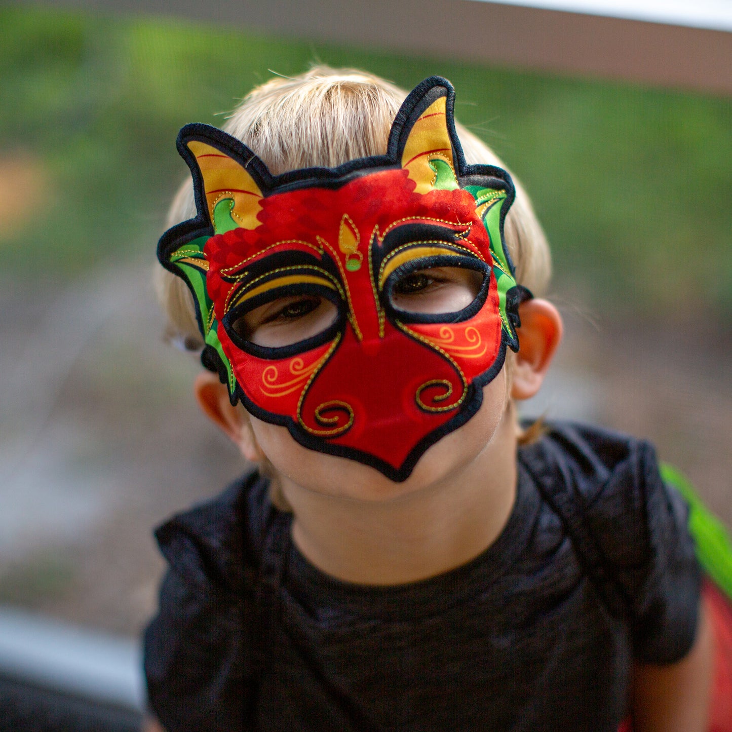 FANCIFUL FABRIC ANIMAL MASK in eco-friendly cotton gift bag