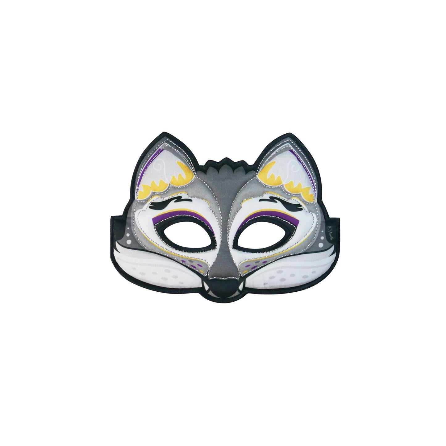 FANCIFUL FABRIC ANIMAL MASK in eco-friendly cotton gift bag