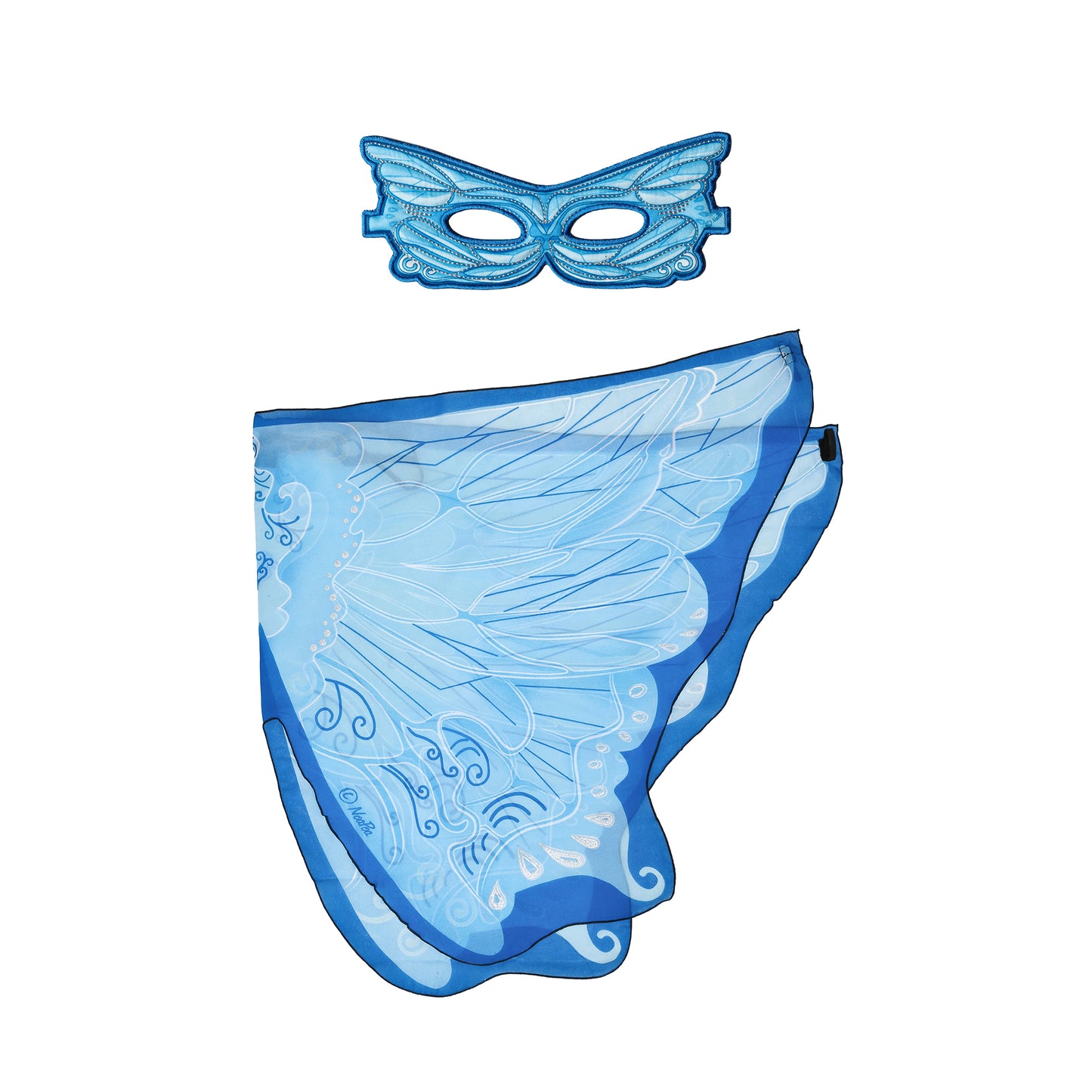 FANCIFUL FAIRY WINGS + MASK in eco-friendly cotton gift bag