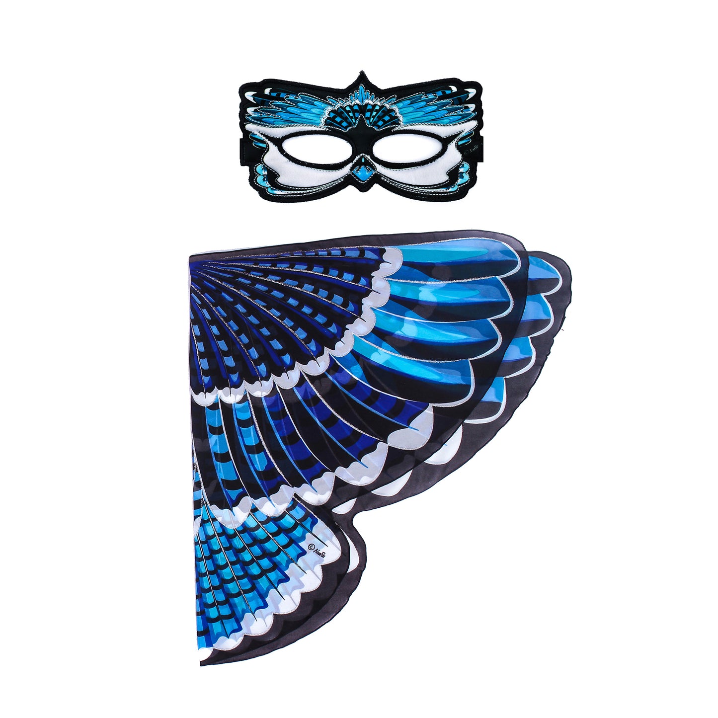 AMERICAN BIRD WINGS + MASK in eco-friendly cotton gift bag