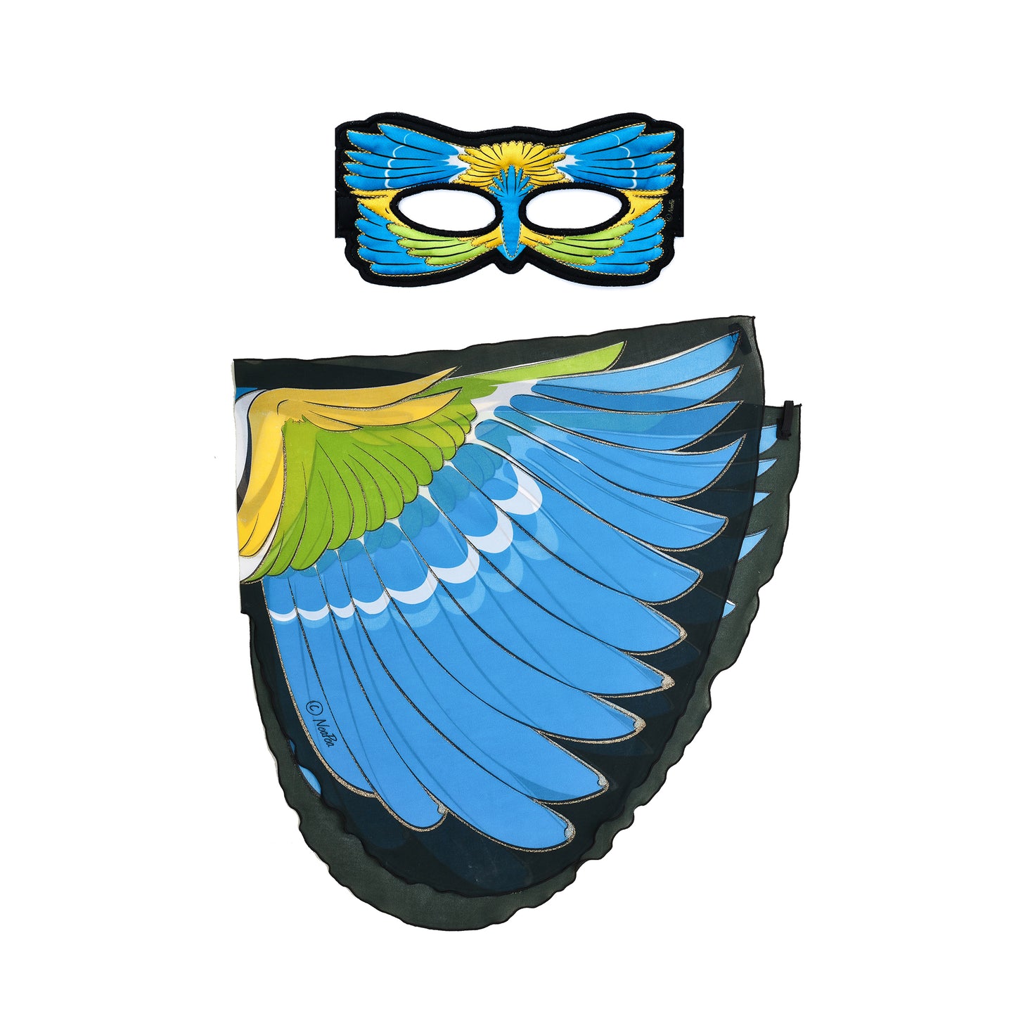 AMERICAN BIRD WINGS + MASK in eco-friendly cotton gift bag