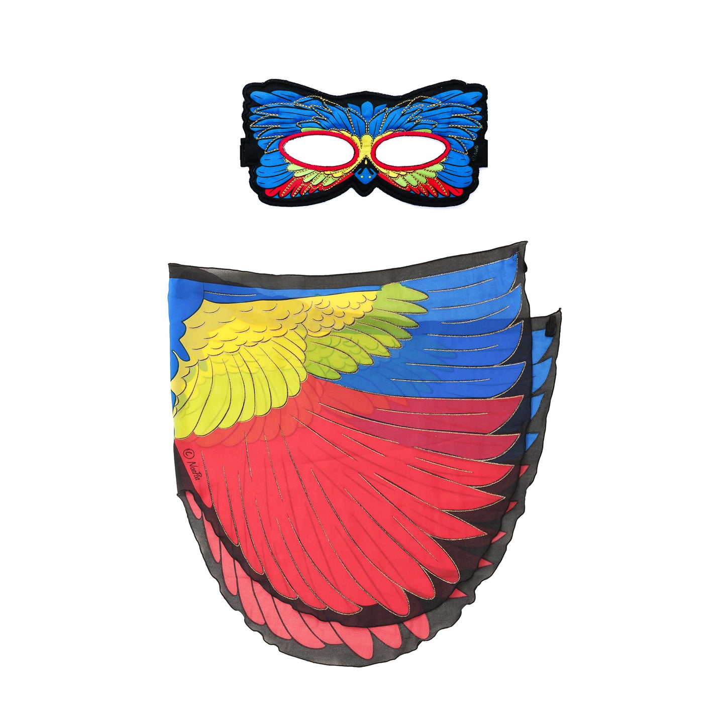 AMERICAN BIRD WINGS + MASK in eco-friendly cotton gift bag