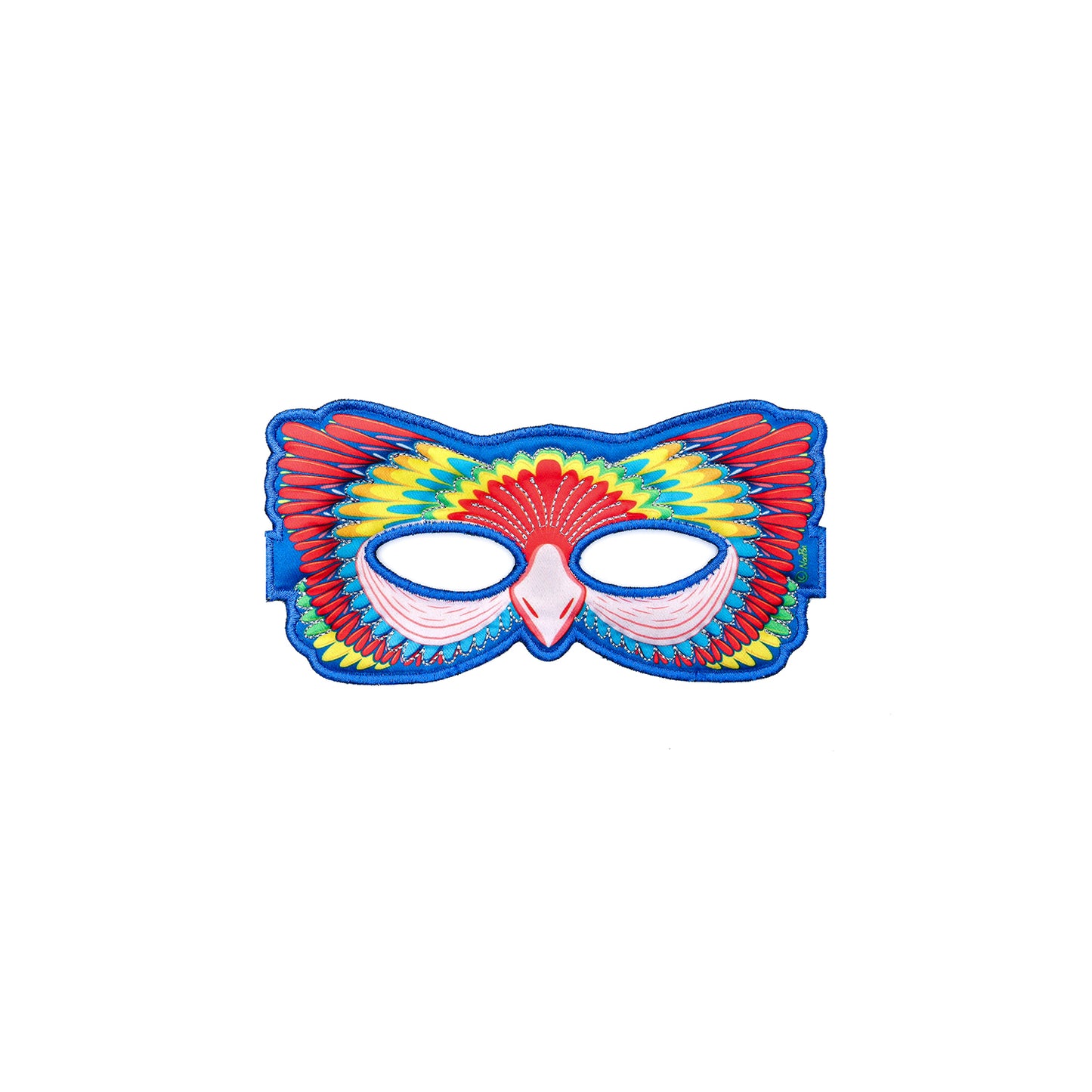 FANCIFUL FABRIC BIRD MASK in eco-friendly cotton gift bag
