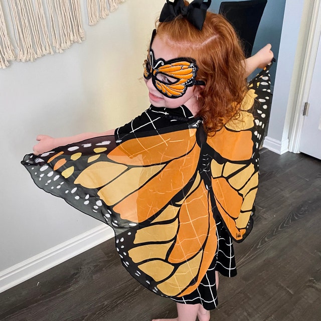 MONARCH BUTTERFLY WINGS + MASK in eco-friendly cotton gift bag
