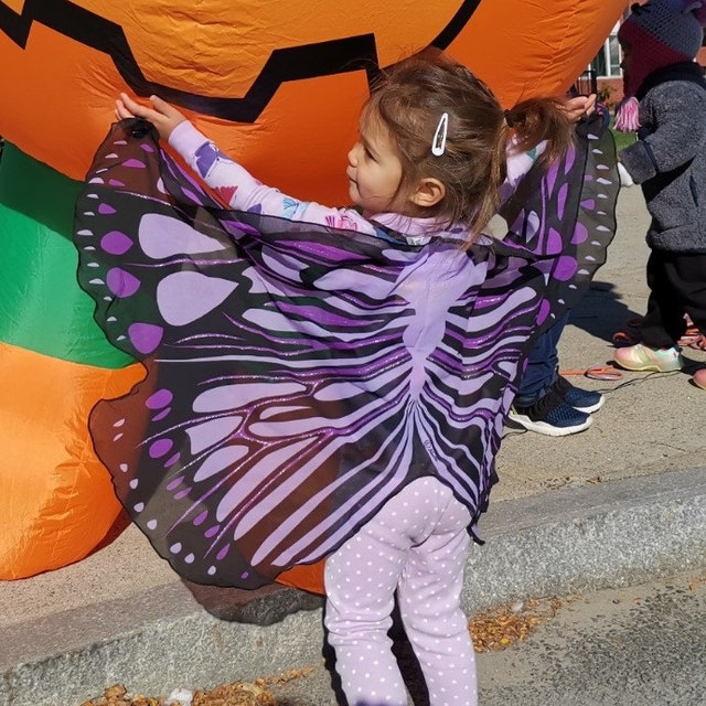 BUTTERFLY BURST WINGS + MASK in eco-friendly cotton gift bag