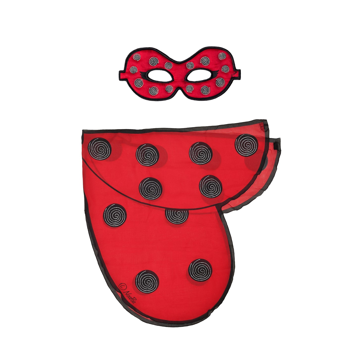 LADYBUG WINGS + MASK in eco-friendly cotton gift bag