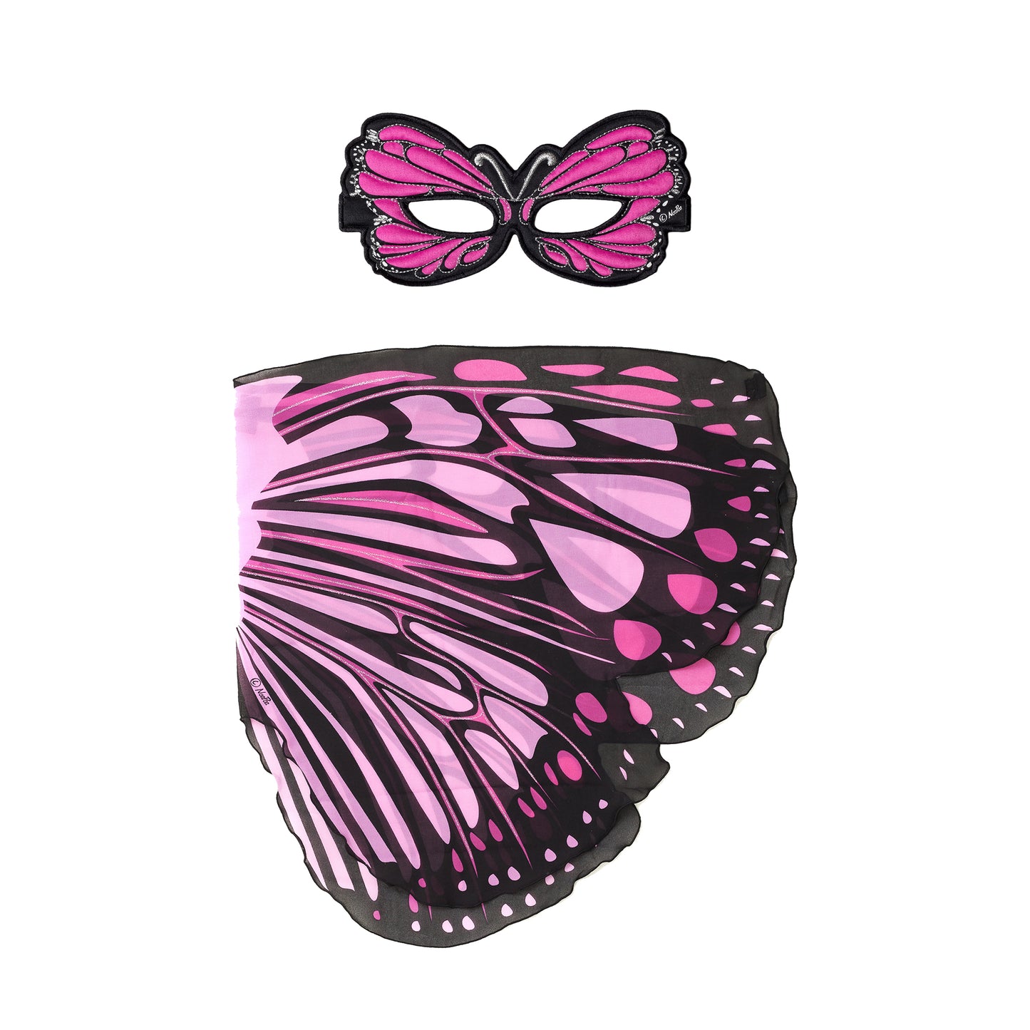 BUTTERFLY BURST WINGS + MASK in eco-friendly cotton gift bag